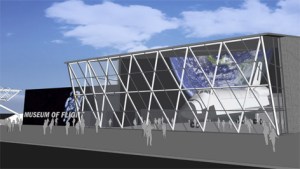 spaceshuttlegallery Planned Museum of Flight Space Gallery (Museum of Flight)